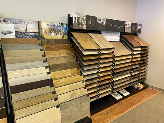 B and C Carpet showroom