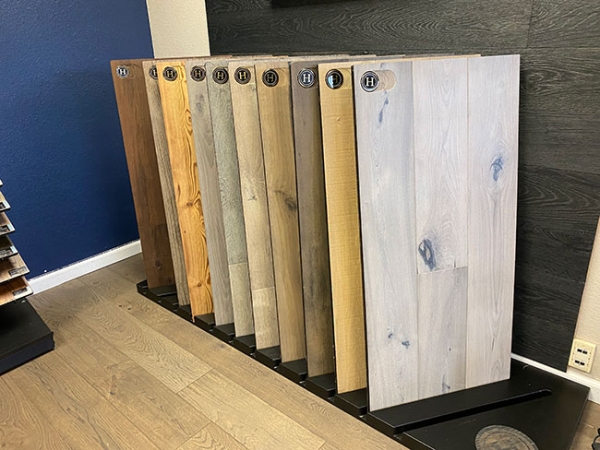 Hallmark Display at A Plus Hardwood Floors