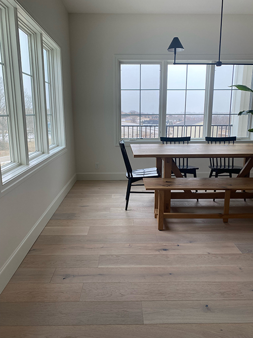 Hallmark Floors Laguna Oak installation by TImberland