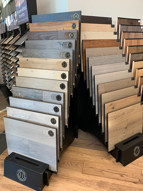 Hallmark Floors True display at Precision floors in meridian ID