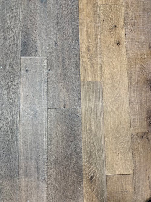 Hallmark Floors installation at Precision showroom