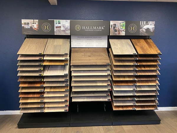 Hallmark Muti Display at A Plus Hardwood Floors