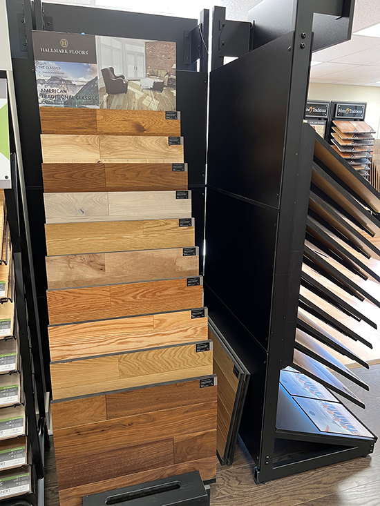 Homeport supply american traditional classics collection display by hallmark floors