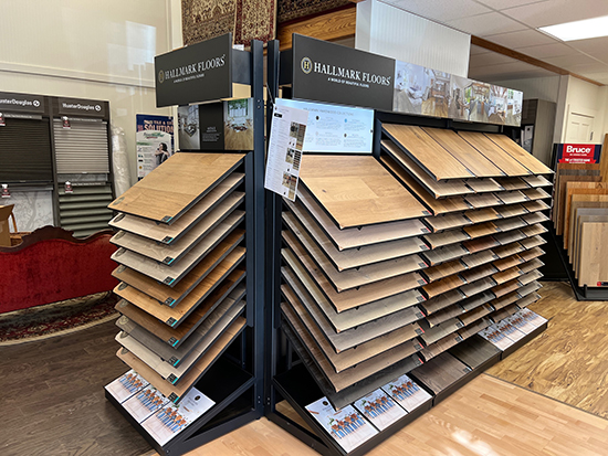 Homeport supply hallmark floors full hardwood display