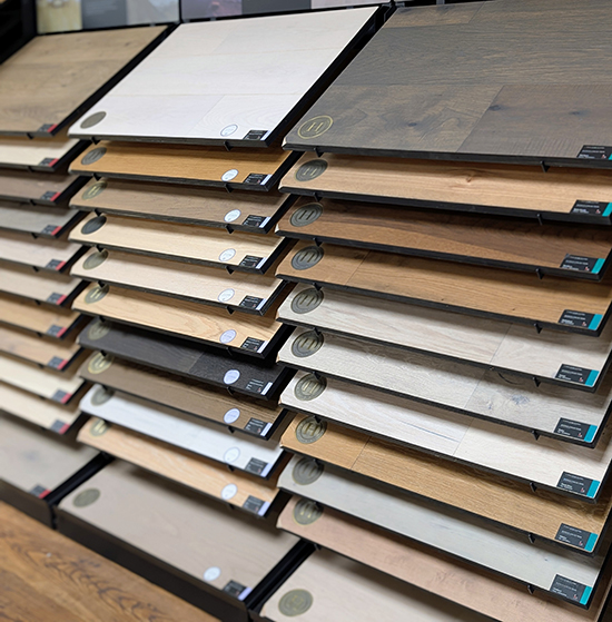 Mullen Hallmark Floors Display