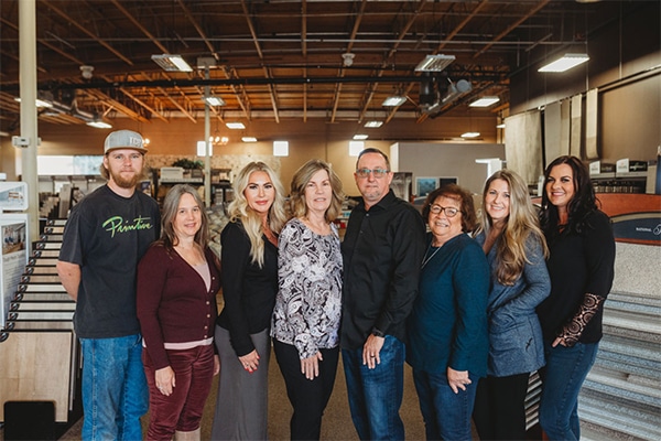 Quality carpets design center team