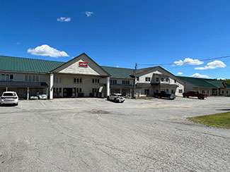 Viking Lumber showroom with Hallmark