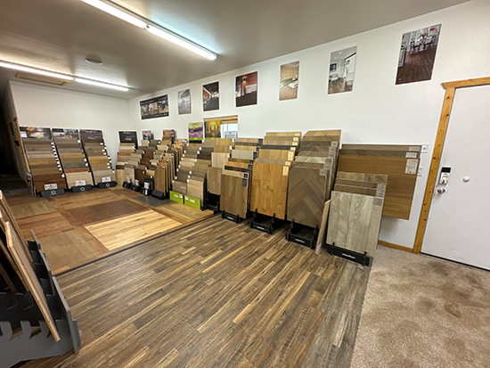 Colortile in thayne showroom