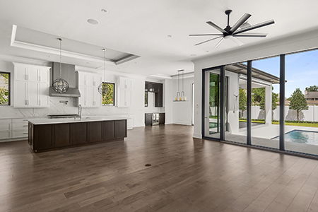 Hallmark Floors sand castle home installation by knight flooring