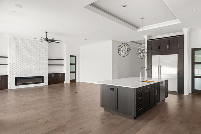 Hallmark Floors sand castle install by knight flooring