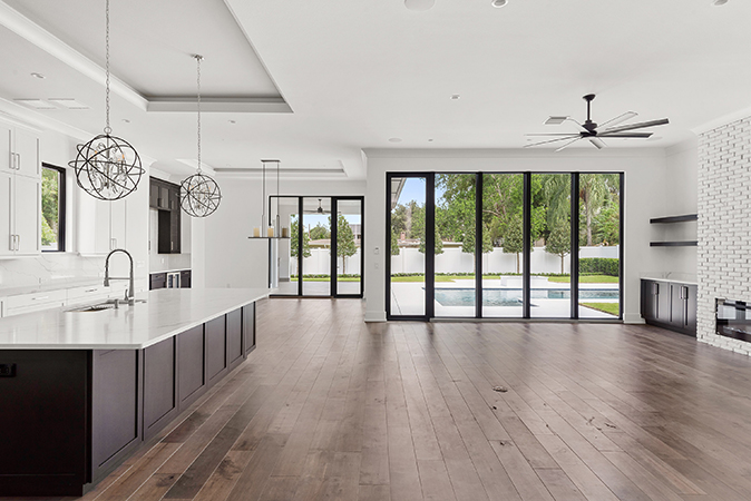 Hallmark Floors sand castle installation by knight flooring SD