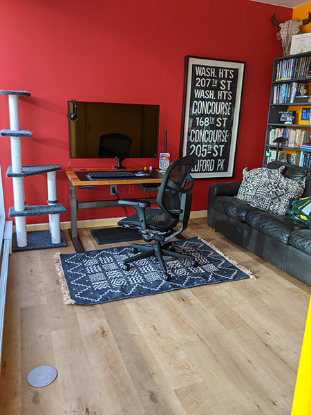 Courtier Esquire Maple installation by unique wood floors