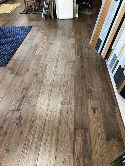 Hallmark Floors Novella Eliot Floors instal in at Shaw Carpet