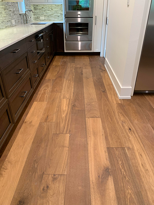 Hallmark Floors Ventura Mangrove kitchen nstallation by Knights Flooring