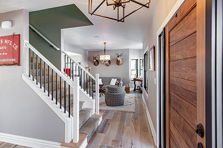 Hallmark Floors true orris maple installation by precision