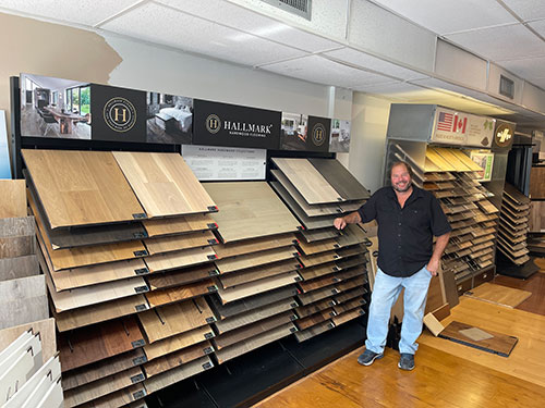 Classic Hardwood floors hallmark floors display