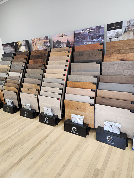 Troendle Showroom with Hallmark floors
