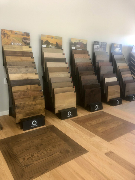 Floored by Justin showroom with Hallmark Floors