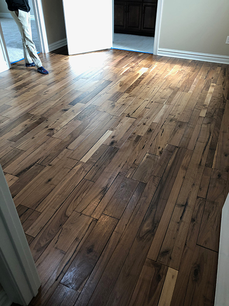 Hallmark Floors alta vista Historic Walnut install by Just Floored