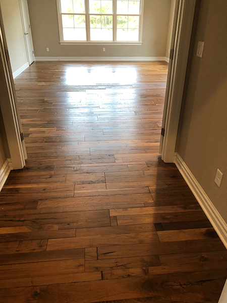Hallmark Floors alta vista Historic Walnut installation Just Floored
