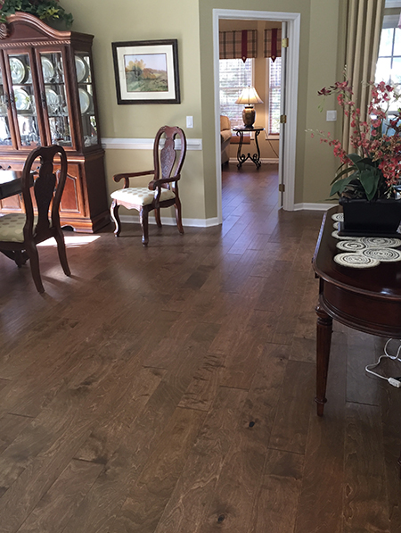 Hallmark Floors Silverado floor installation by Gilman Floors
