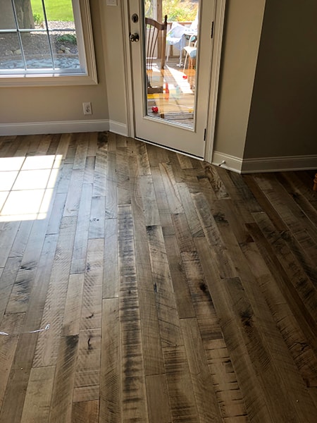 Hallmark Floors Organic Solid Flooring home installation by Diaz Hardwood Flooring