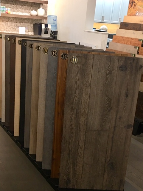 Hallmark Floors True displays at Strathmore Flooring in Atlanta GA