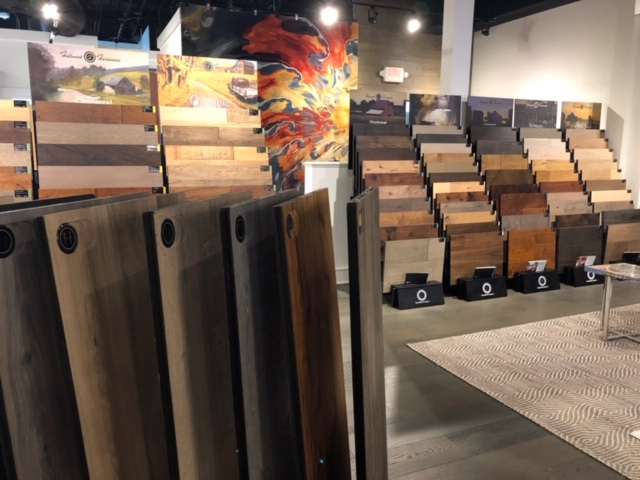 Hallmark Floors hardwood displays at Strathmore Flooring in Atlanta GA Hallmark Floors hardwood displays at Strathmore Flooring in Atlanta GA