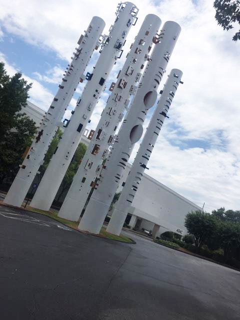 Strathmore Floors Storefront with pillars in Atlanta GA