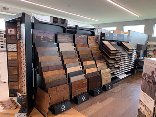 Bay View Flooring and Design Showroom featuring Hallmark Floors
