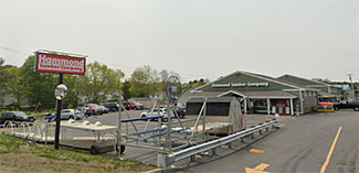Hammond Lumber Brunswick storefront