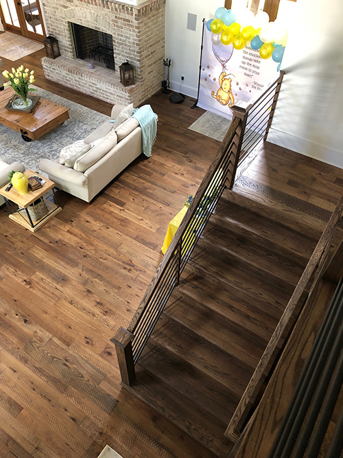 Hallmark Floors Organic Engineered Chamomile install by John Andrew Flooring