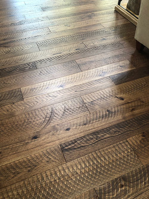 Hallmark Floors Organic Engineered Chamomile installation by John Andrew Flooring