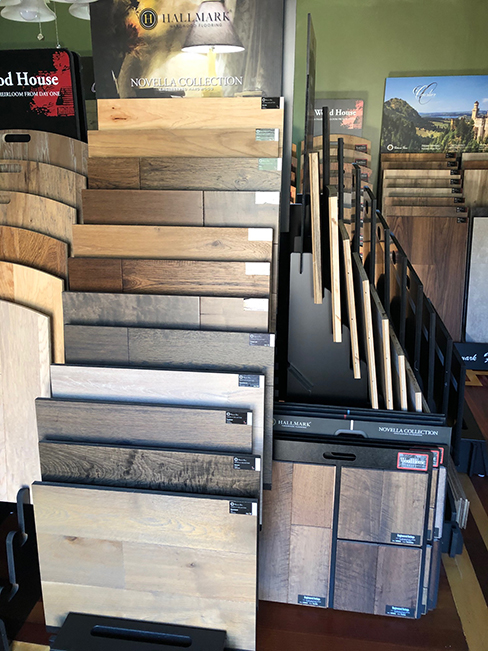 John Andrew Flooring & Restoration Hallmark Floors Novella Display