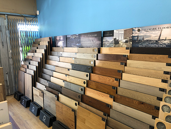 infinity floors and molding-showroom with hallmark