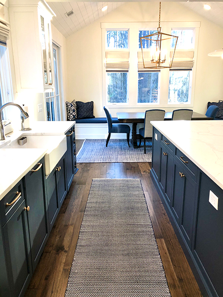 Hallmark Floors Monterey Casita kitchen install by Carlina Hardwoods