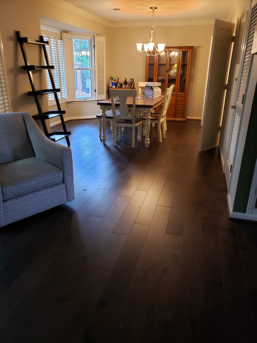 Hallmark Floors Novella Dickinson install by Carolina Hardwoods