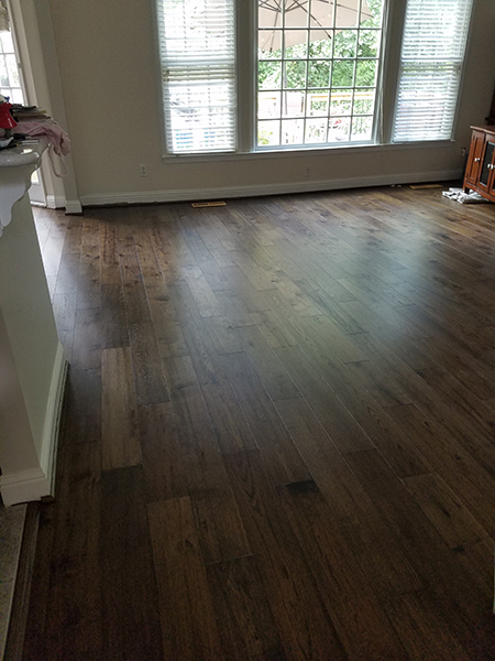 Hallmark Floors Novella Eliot Hickory house by Carolina Hardwoods