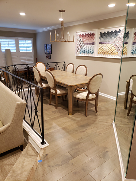 Hallmark Floors Novella Frost Maple install by Carolina Hardwoods