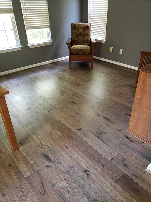 Novella Faulkner Hickory home by carolina hardwoods