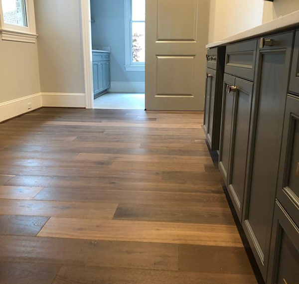 Hallmark Floors interior install by Greer Flooring Center