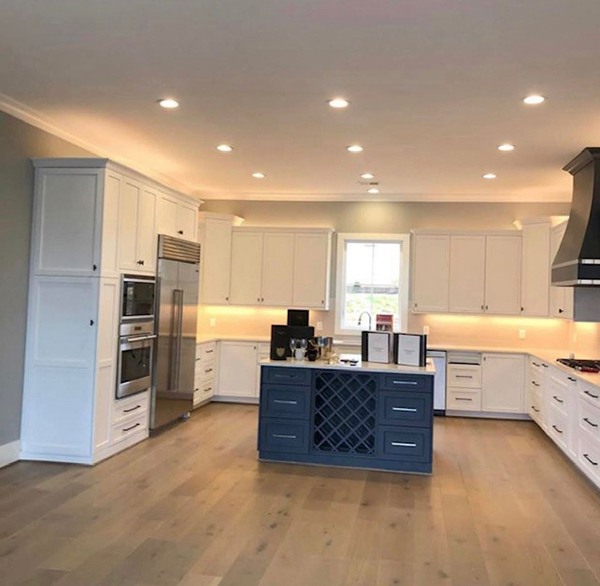 Hallmark Floors kitchen installation by Greer Flooring Center