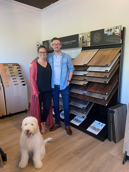 KBF Design Gallery team with Hallmark Floors