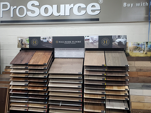 ProSource Wholesale in Buffalo NY with Hallmark Floors showroom