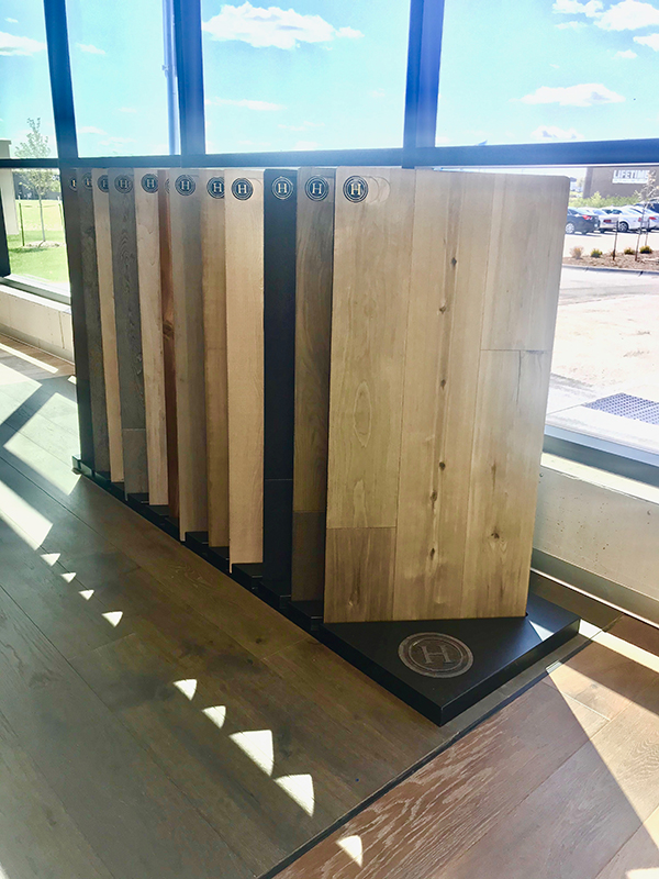 Royal Flooring with Hallmark Floors Organic 567 display by Hallmark Floors