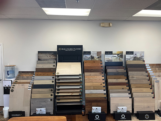 Floor Xperts hallmark floors showroom
