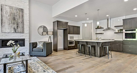 Hallmark Floors Novella installation by Sawtooth Floors and Interios