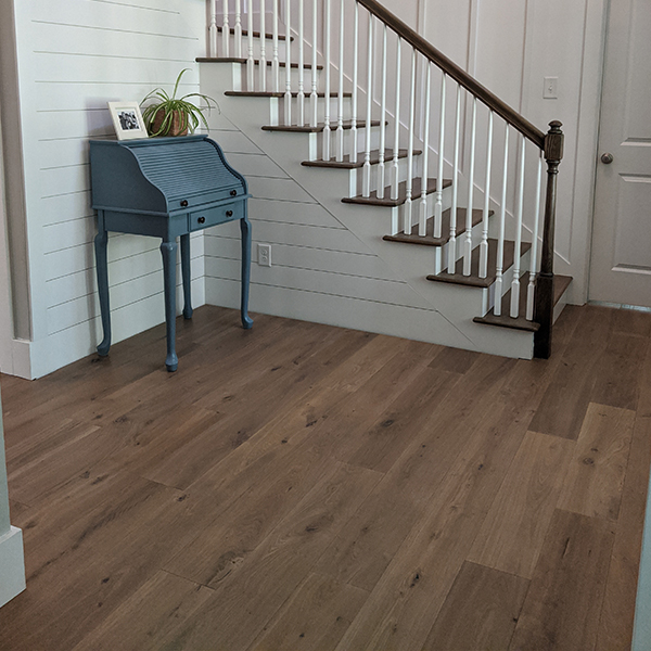Hallmark Floors Alta vista Del Mar entryway installation in SC