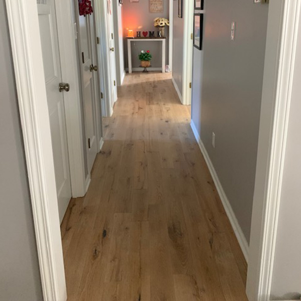 Hallmark Floors Monroe Oak installation