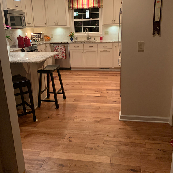 Hallmark Floors Monterey Ranchero in indianapolis home install